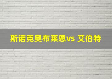 斯诺克奥布莱恩vs 艾伯特